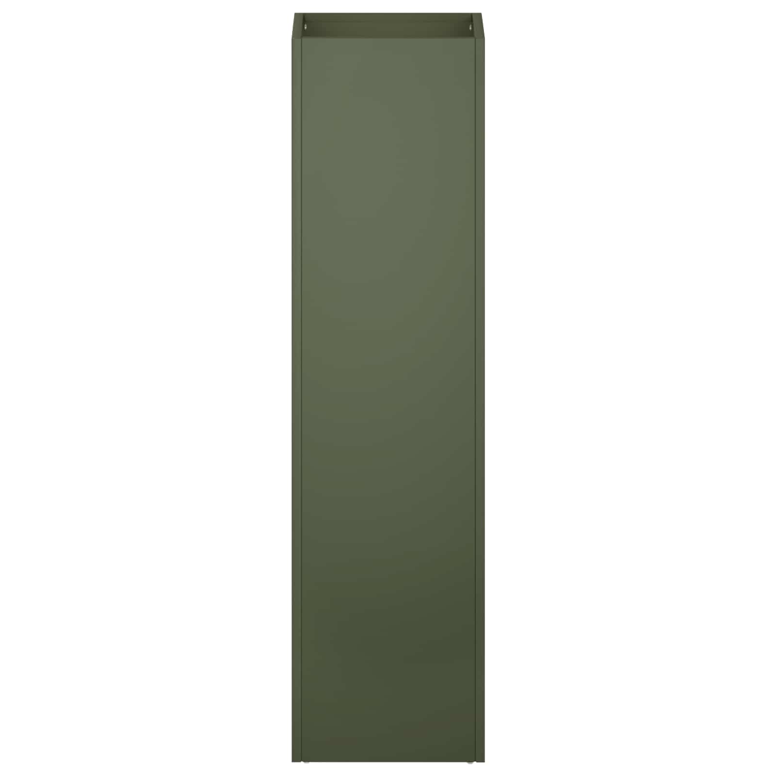 vidaXL Garden Planter 2 pcs Olive Green 20 x 20 x 75 cm 4