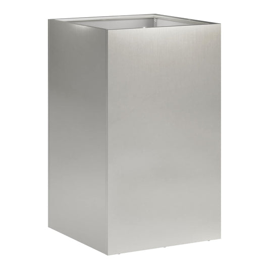Garden Planter Silver Stainless steel Height