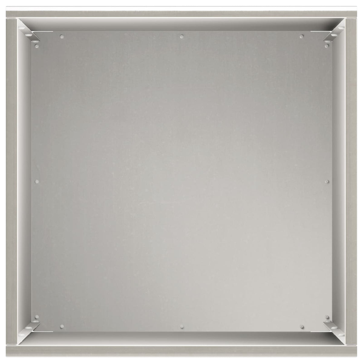 vidaXL Garden Planter Silver 30 x 30 x 40 cm Stainless Steel 4