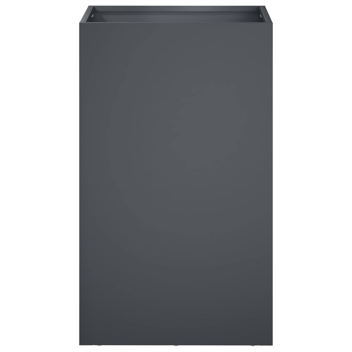 vidaXL Garden Planter 2 pcs Anthracite 30 x 30 x 50 cm 4