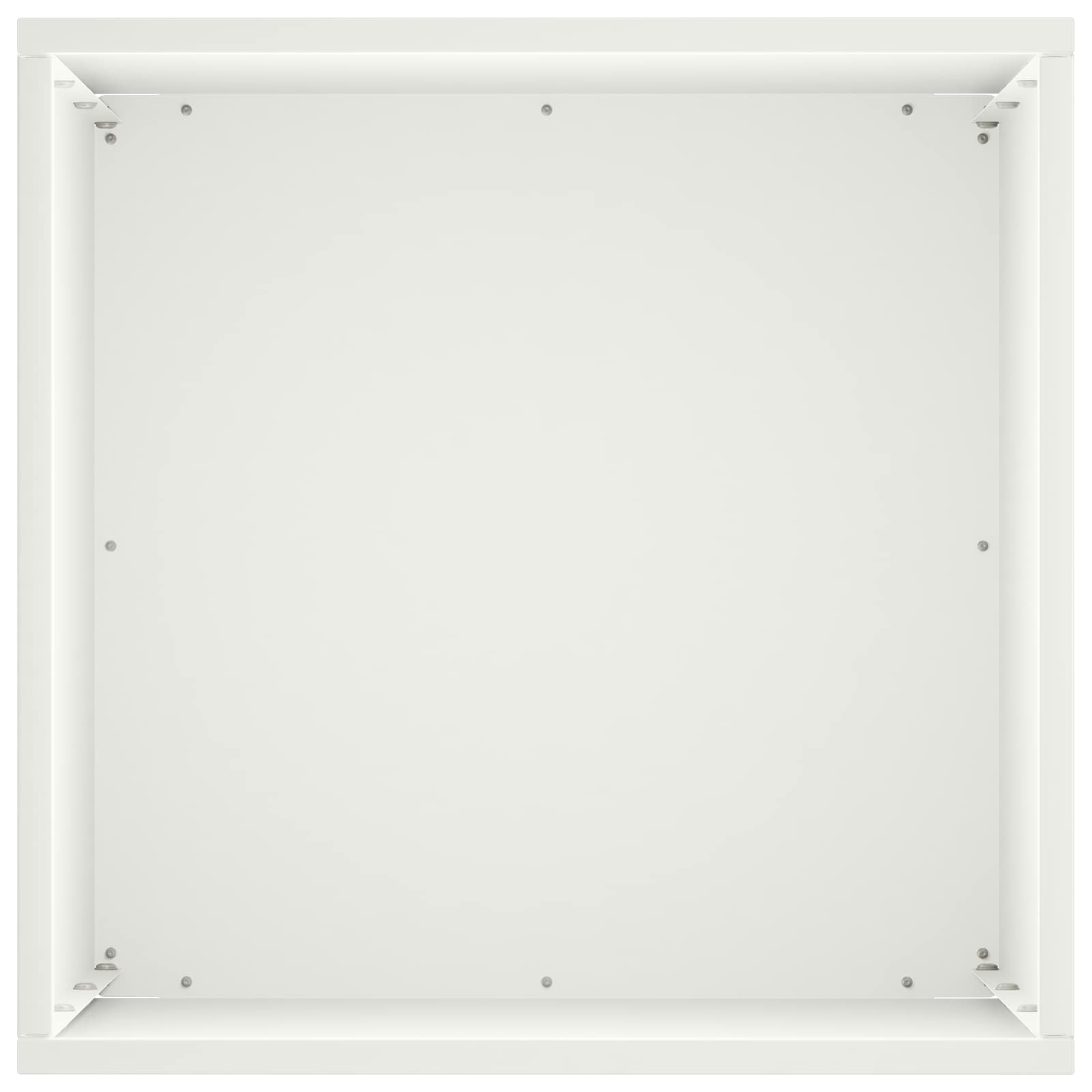 vidaXL Garden Planter White 40 x 40 x 50 cm Cold-rolled Steel 4