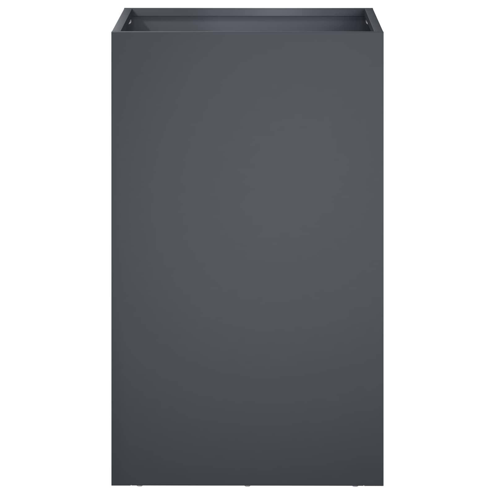 vidaXL Garden Planter 2 pcs Anthracite 40 x 40 x 50 cm 4