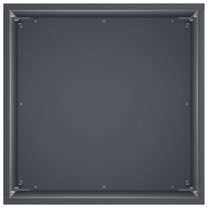 vidaXL Garden Planter 2 pcs Anthracite 40 x 40 x 50 cm 5