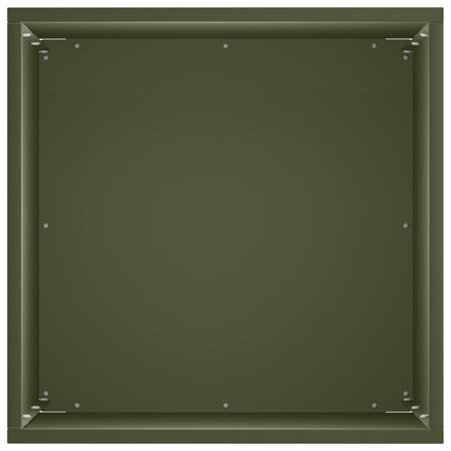 vidaXL Garden Planter 2 pcs Olive Green 40 x 40 x 50 cm 5