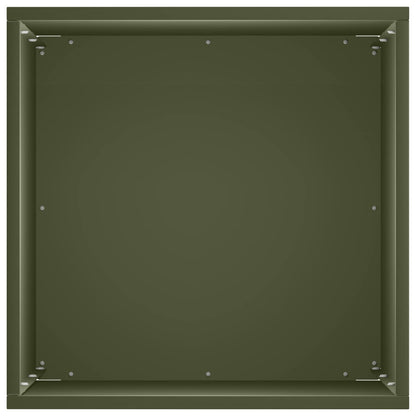 vidaXL Garden Planter 2 pcs Olive Green 40 x 40 x 50 cm 5