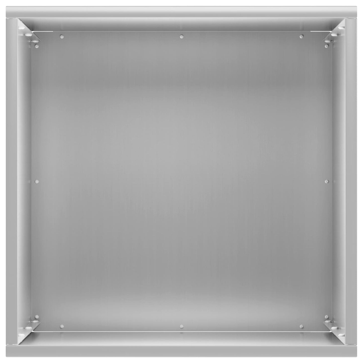 vidaXL Garden Planter 2 pcs Silver 40 x 40 x 50 cm Galvanised Steel 5