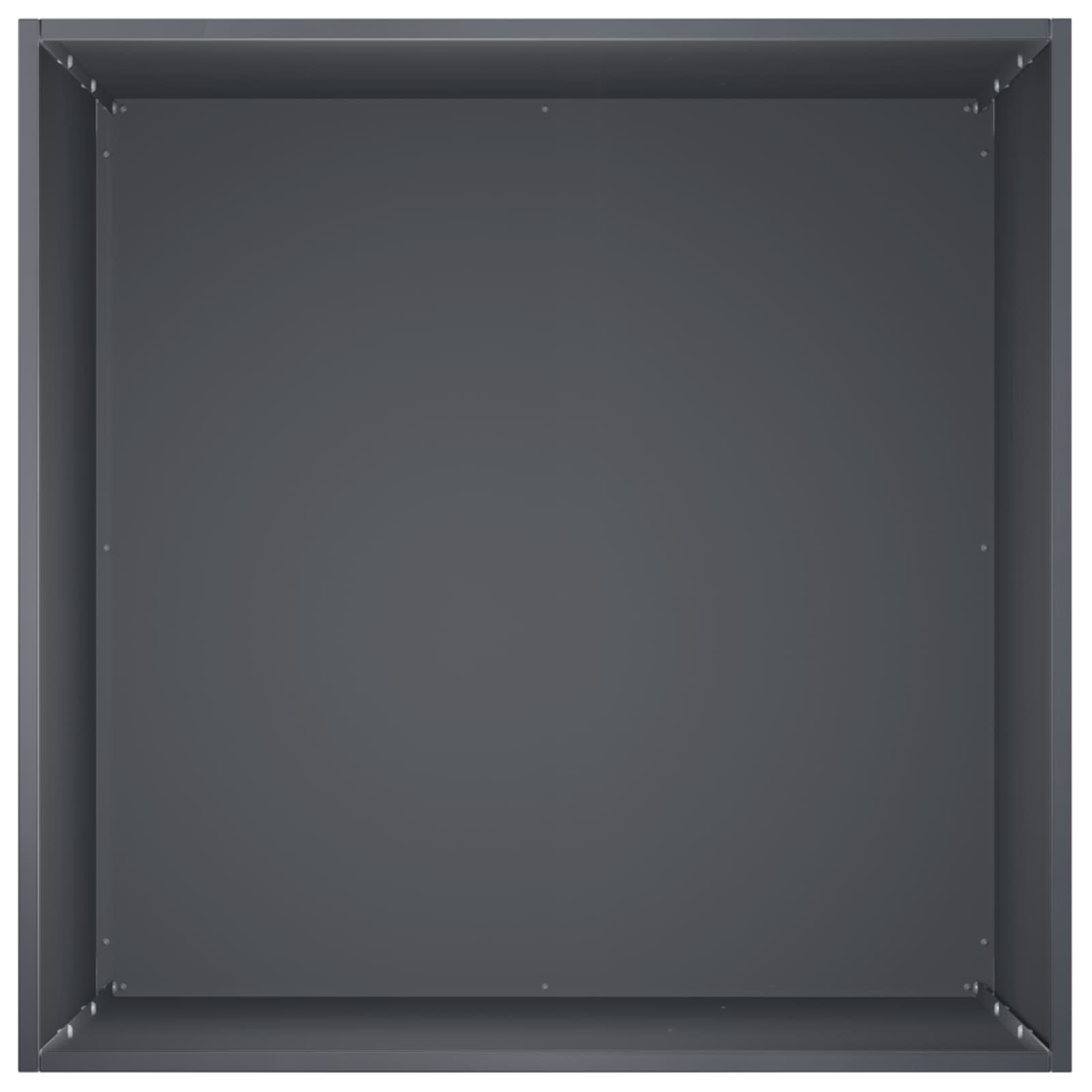 vidaXL Garden Planter Anthracite 40 x 40 x 75 cm Cold-rolled Steel 4