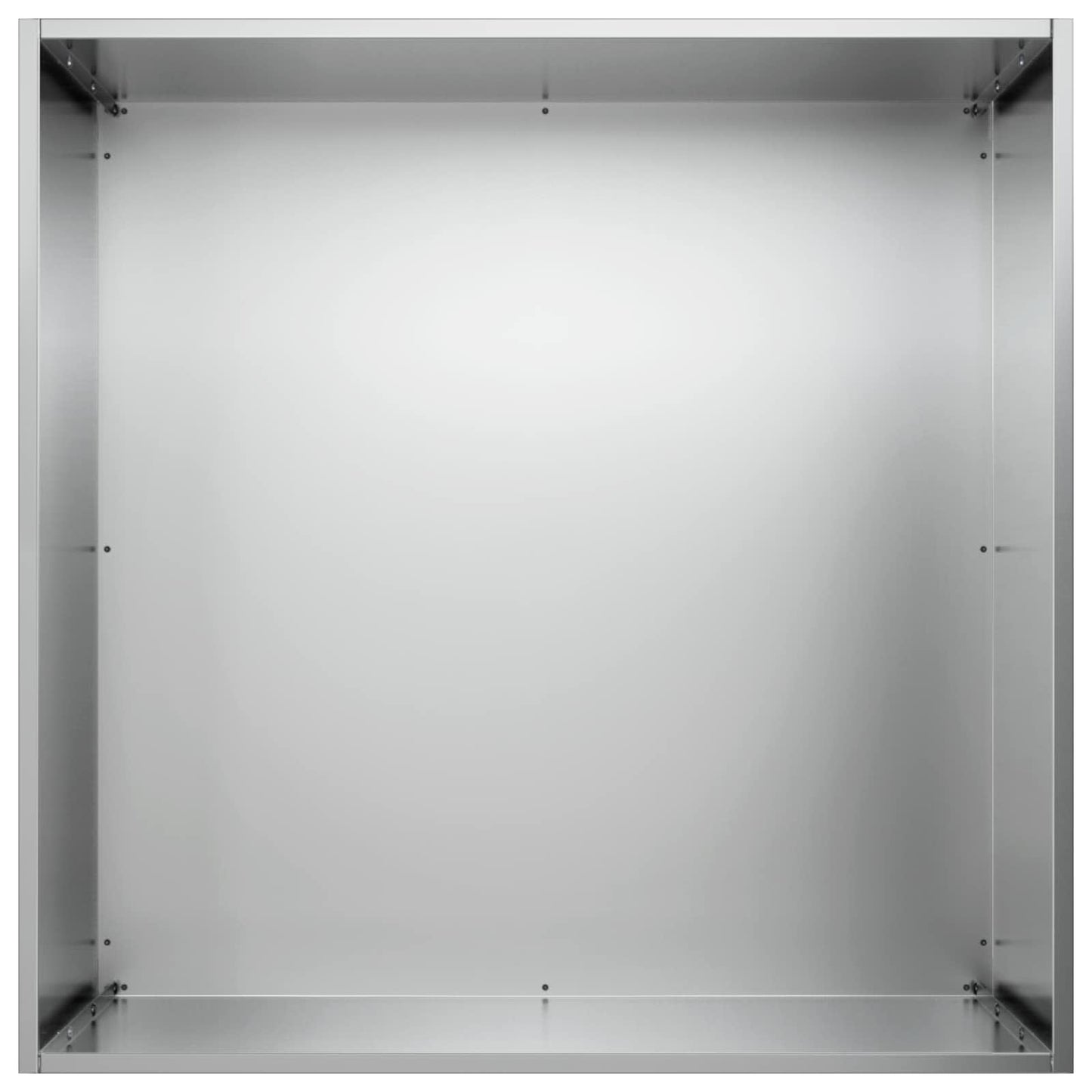 vidaXL Garden Planter Silver 50 x 50 x 75 cm Galvanised Steel 4