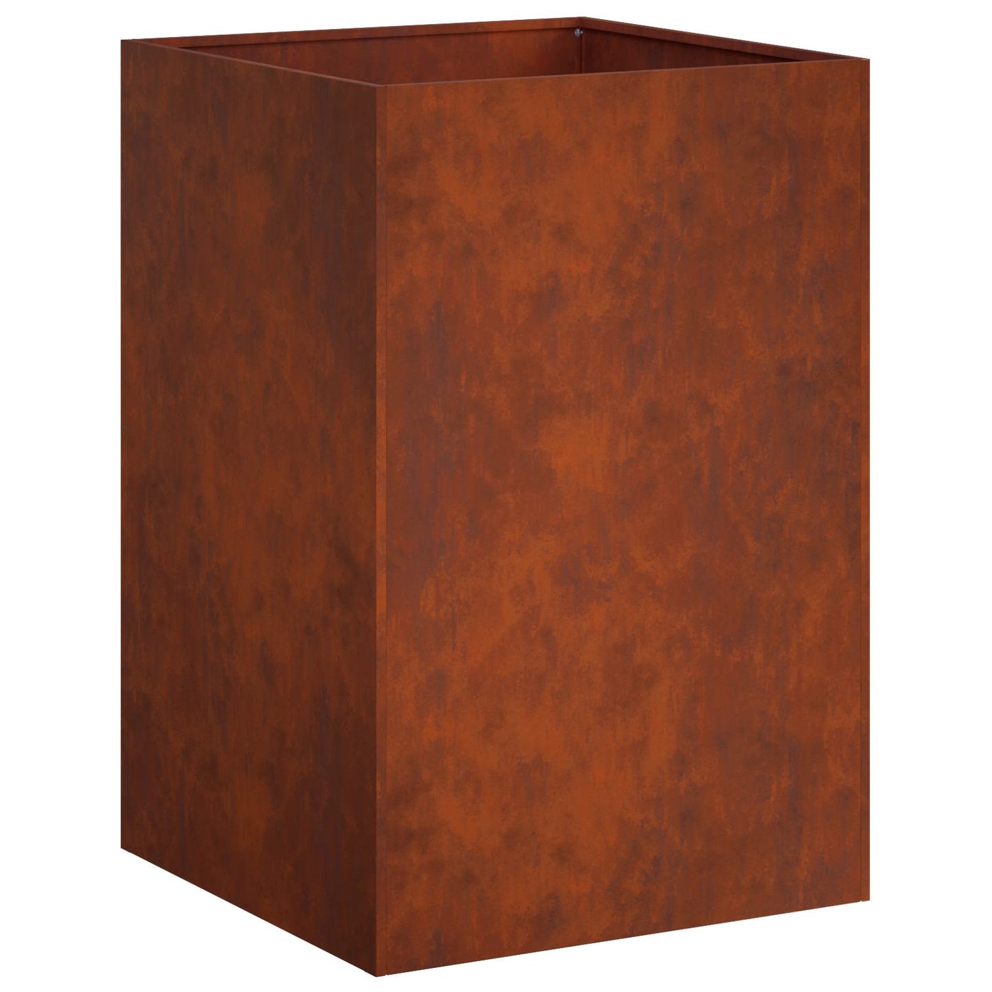 vidaXL Garden Planter Rusty 50 x 50 x 75 cm Weathering Steel 2
