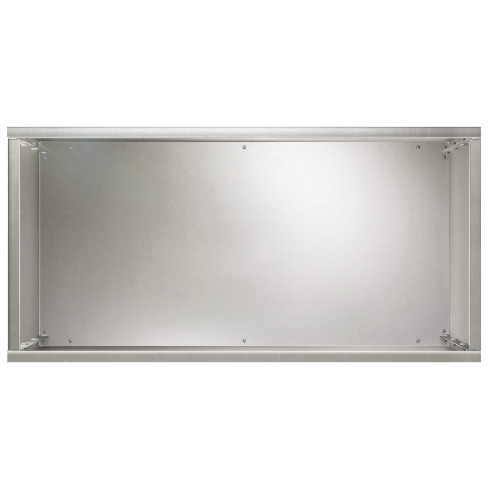 vidaXL Garden Planter Silver 40 x 20 x 40 cm Stainless Steel 4