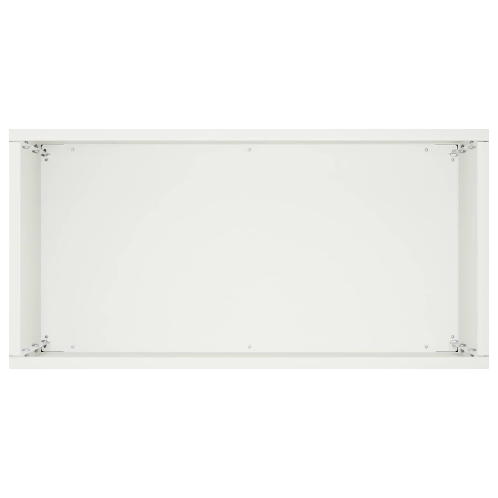 vidaXL Garden Planter 2 pcs White 40 x 20 x 50 cm Cold-rolled Steel 5