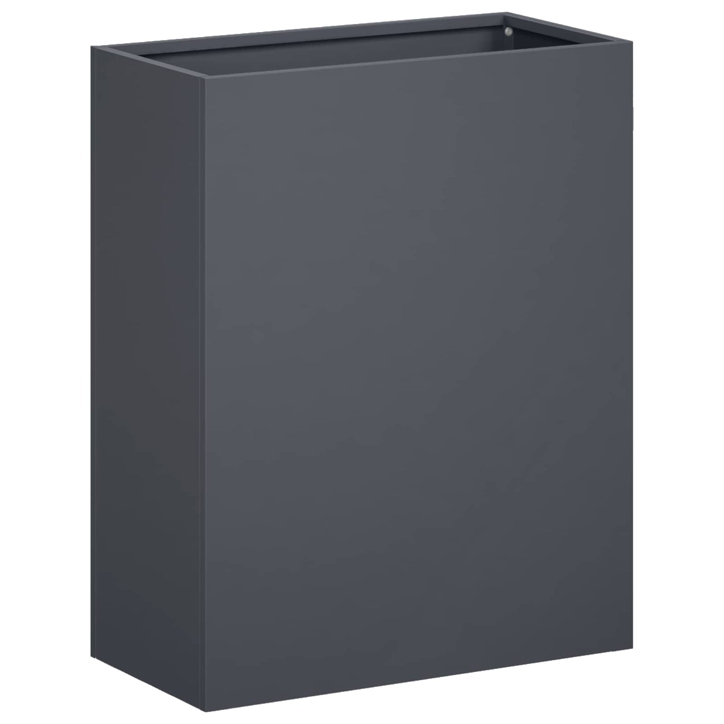 vidaXL Garden Planter 2 pcs Anthracite 40 x 20 x 50 cm 3