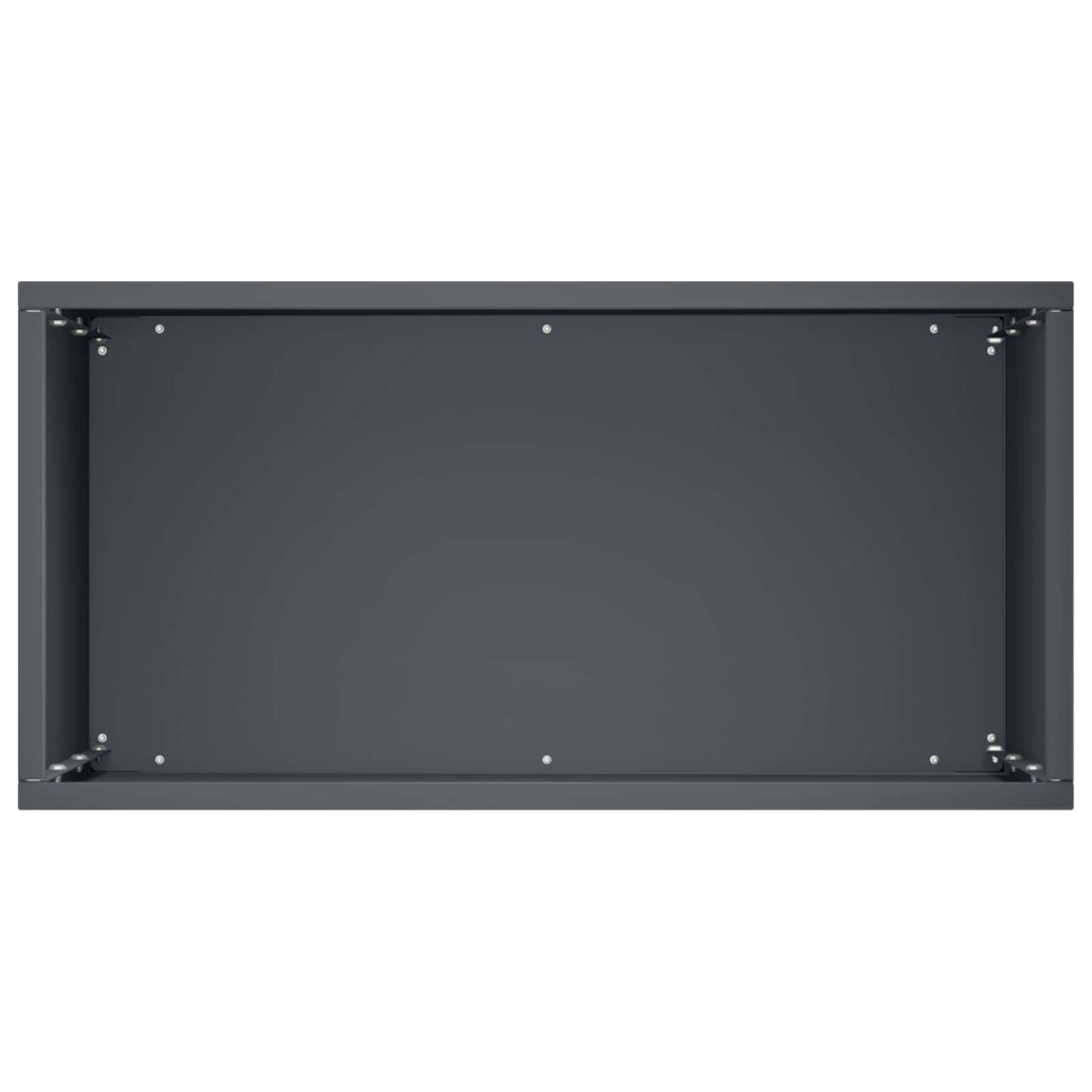 vidaXL Garden Planter 2 pcs Anthracite 40 x 20 x 50 cm 5