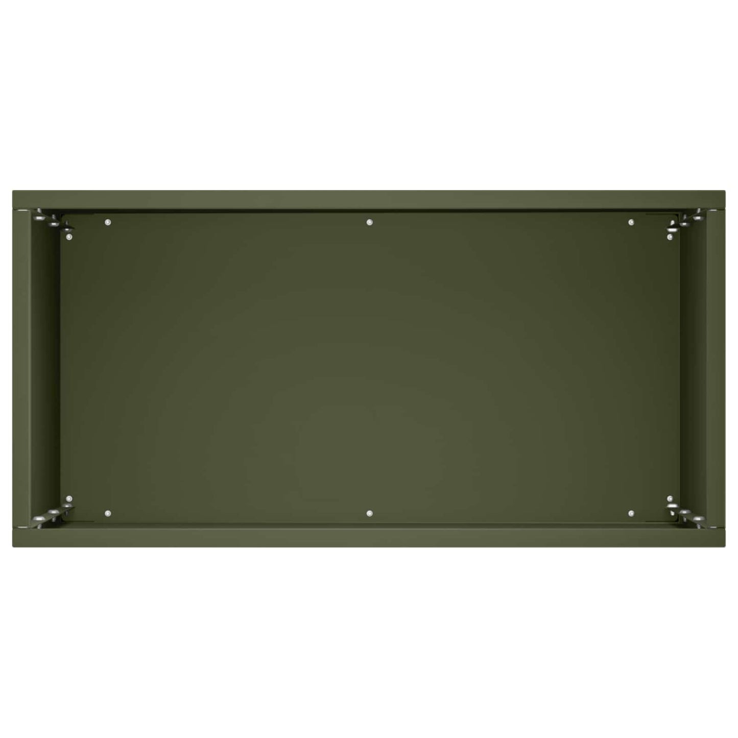 vidaXL Garden Planter 2 pcs Olive Green 40 x 20 x 50 cm 5