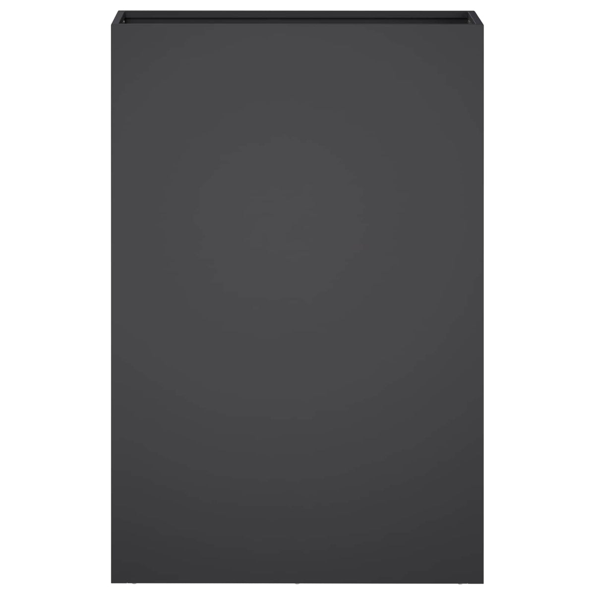 vidaXL Garden Planter Black 40 x 20 x 75 cm Cold-rolled Steel 3