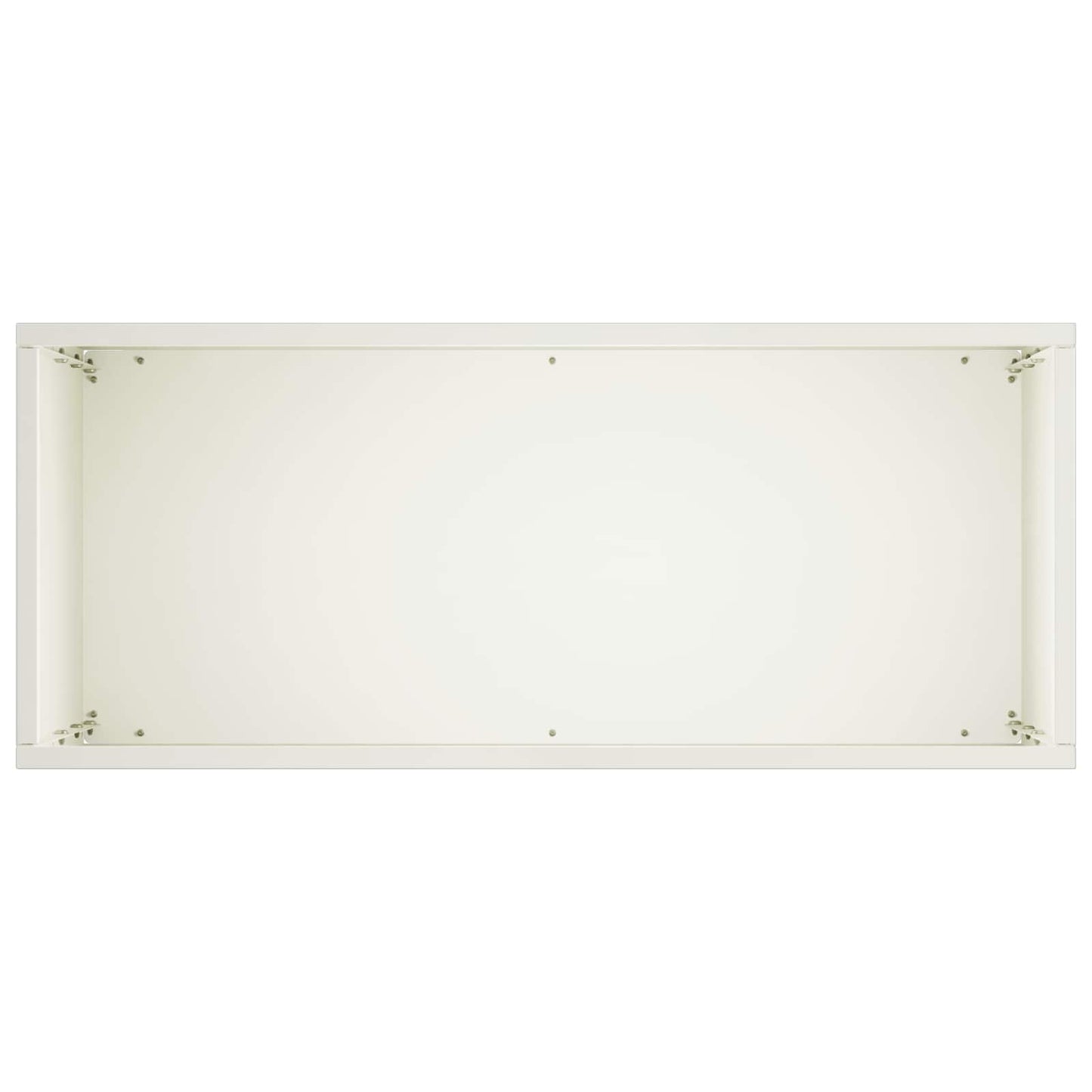 vidaXL Garden Planter White 40 x 20 x 75 cm Cold-rolled Steel 4