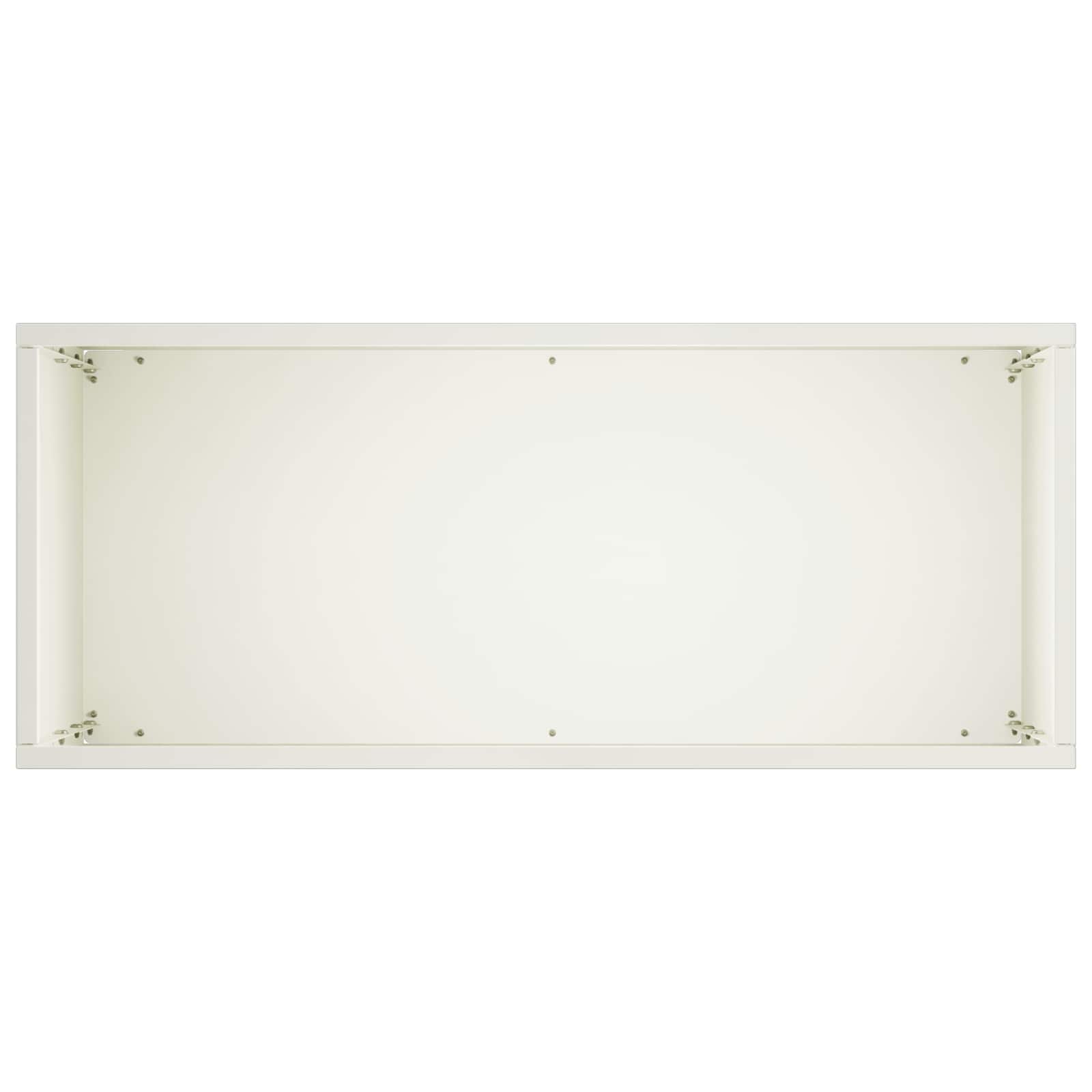 vidaXL Garden Planter White 40 x 20 x 75 cm Cold-rolled Steel 4