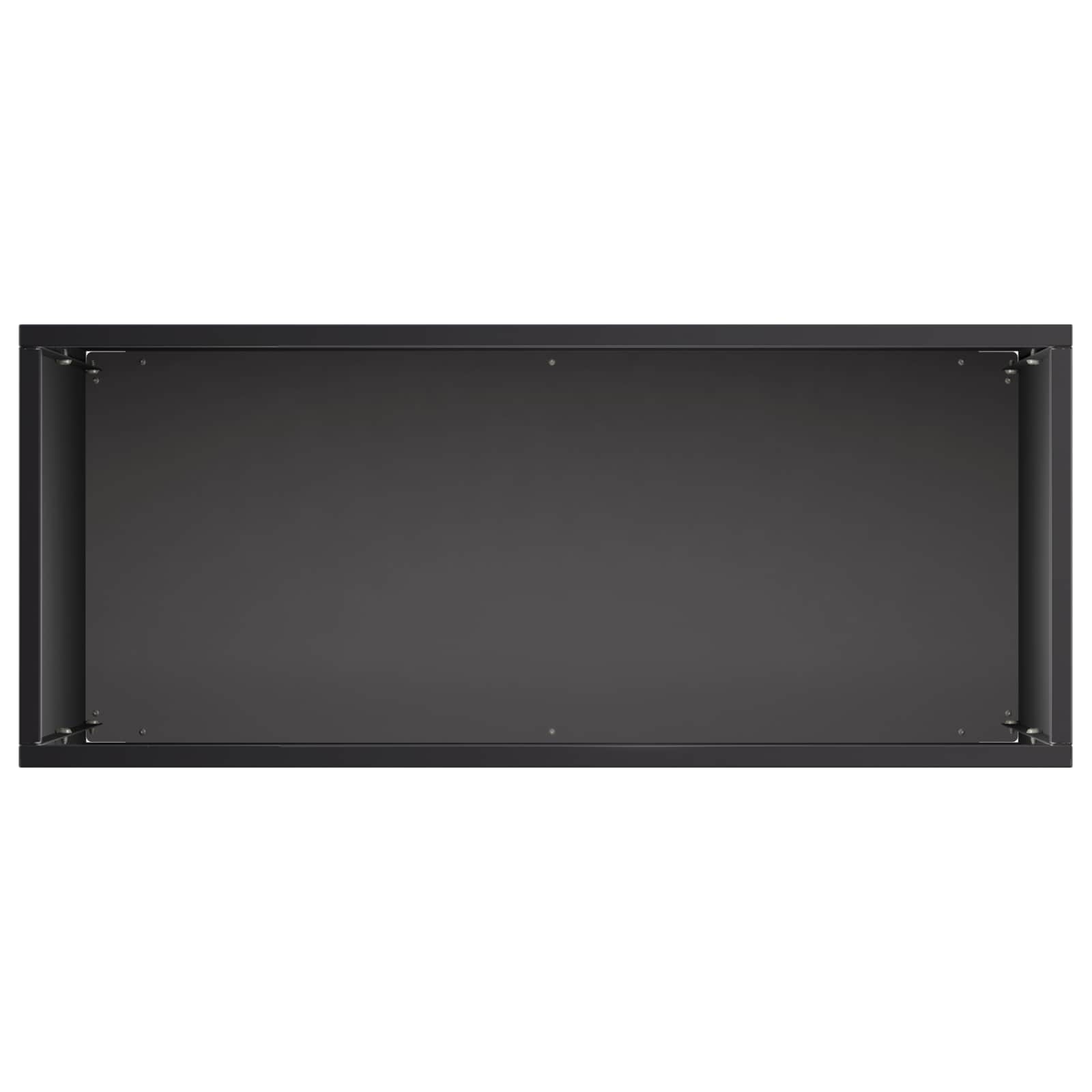 vidaXL Garden Planter 2 pcs Black 50 x 20 x 40 cm Cold-rolled Steel 5