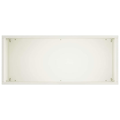 vidaXL Garden Planter 2 pcs White 50 x 20 x 40 cm Cold-rolled Steel 5