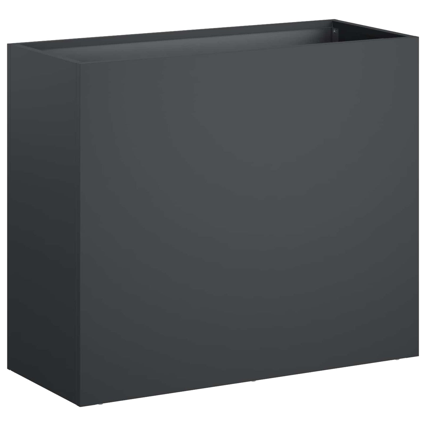 vidaXL Garden Planter 2 pcs Anthracite 50 x 20 x 40 cm 3