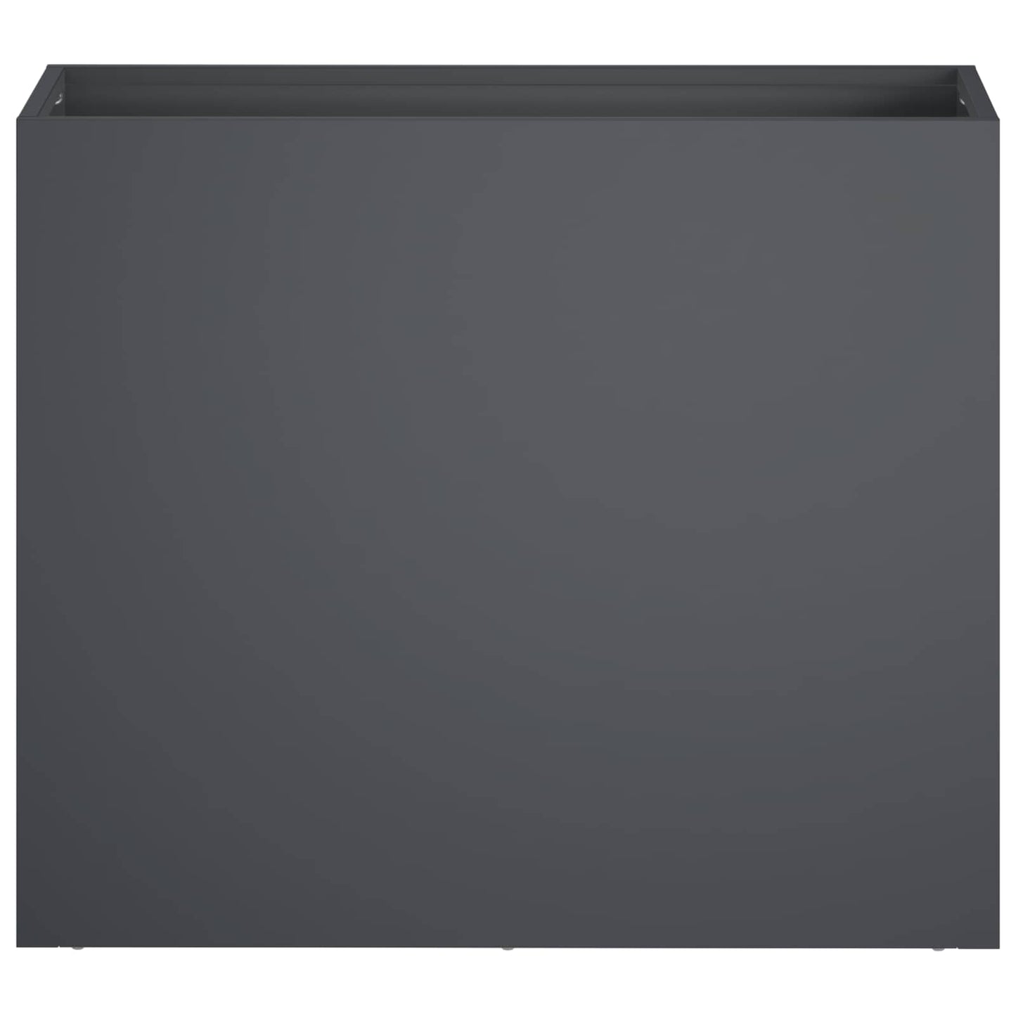vidaXL Garden Planter 2 pcs Anthracite 50 x 20 x 40 cm 4