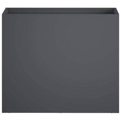 vidaXL Garden Planter 2 pcs Anthracite 50 x 20 x 40 cm 4