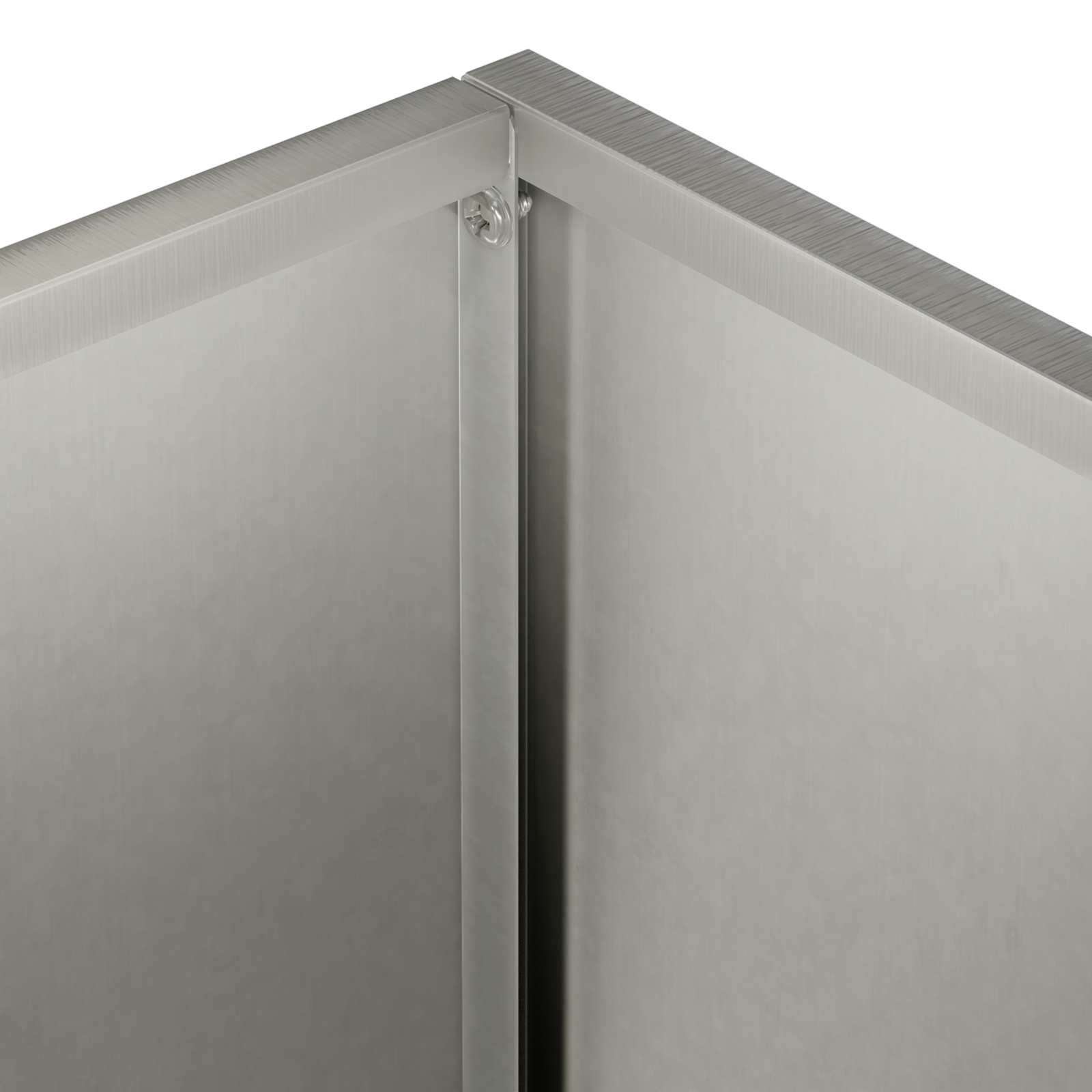 vidaXL Garden Planter Silver 50 x 20 x 40 cm Stainless Steel 5