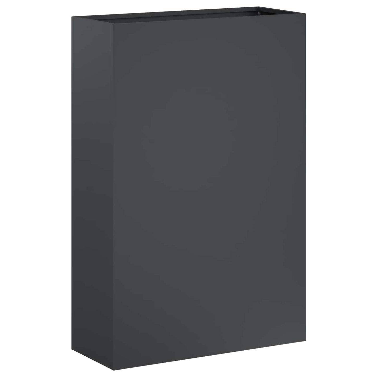 vidaXL Garden Planter Anthracite 50 x 20 x 75 cm Cold-rolled Steel 2