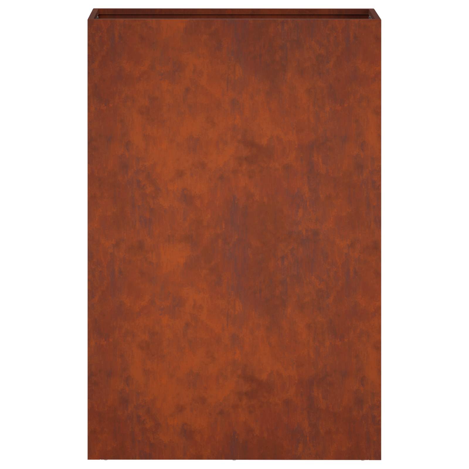 vidaXL Garden Planter Rusty 50 x 20 x 75 cm Weathering Steel 4