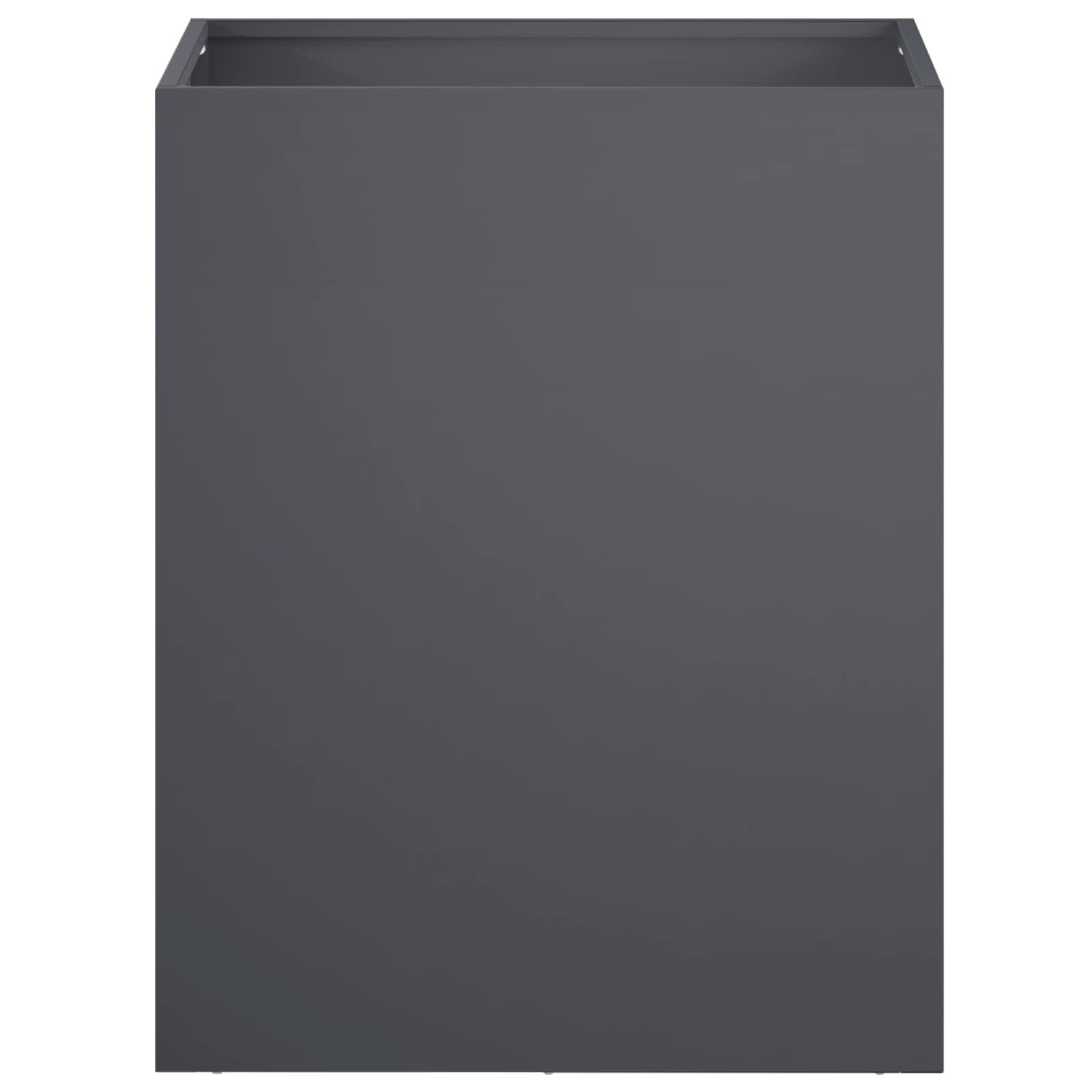 vidaXL Garden Planter 2 pcs Anthracite 40 x 30 x 40 cm 4