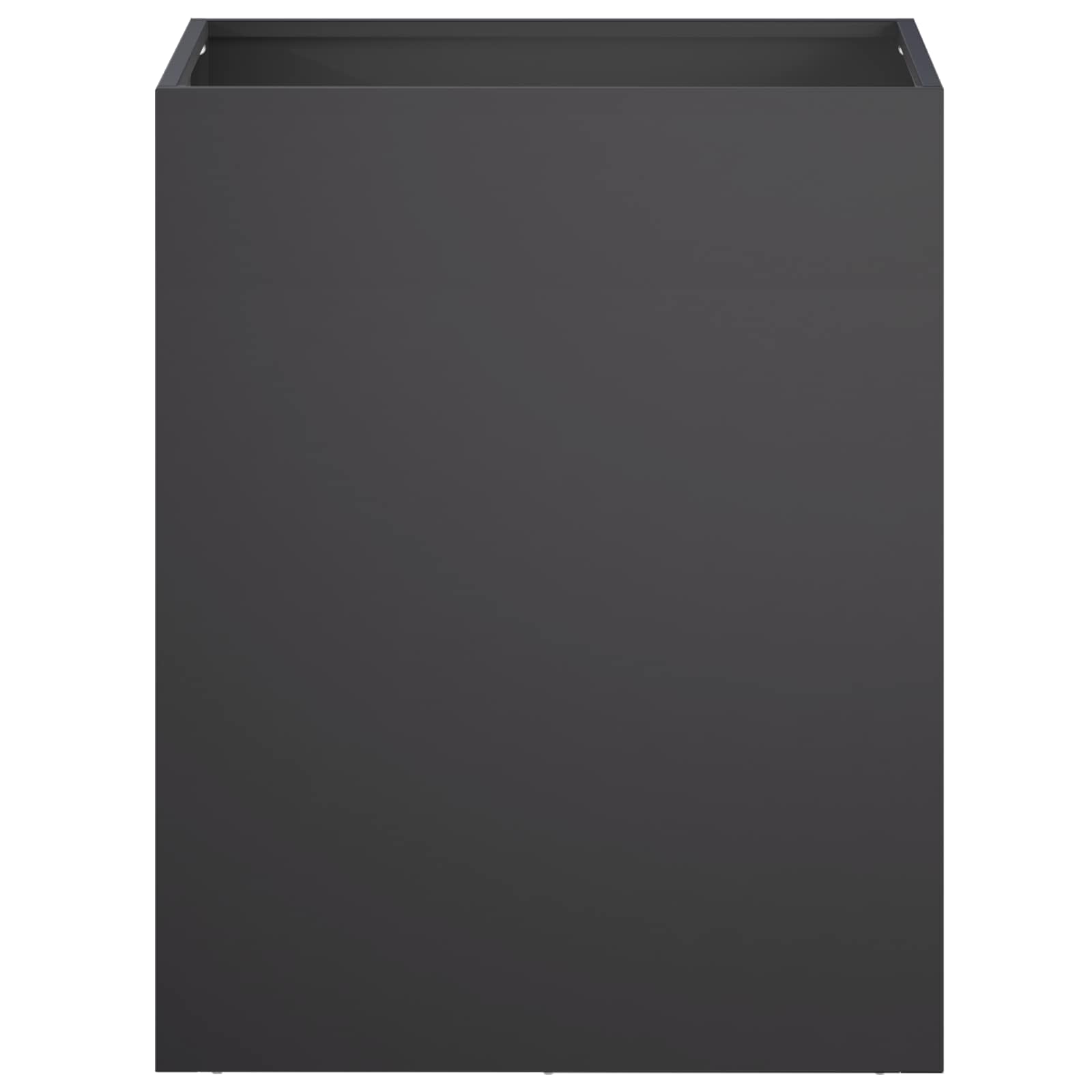 vidaXL Garden Planter 2 pcs Black 40 x 30 x 50 cm Cold-rolled Steel 4