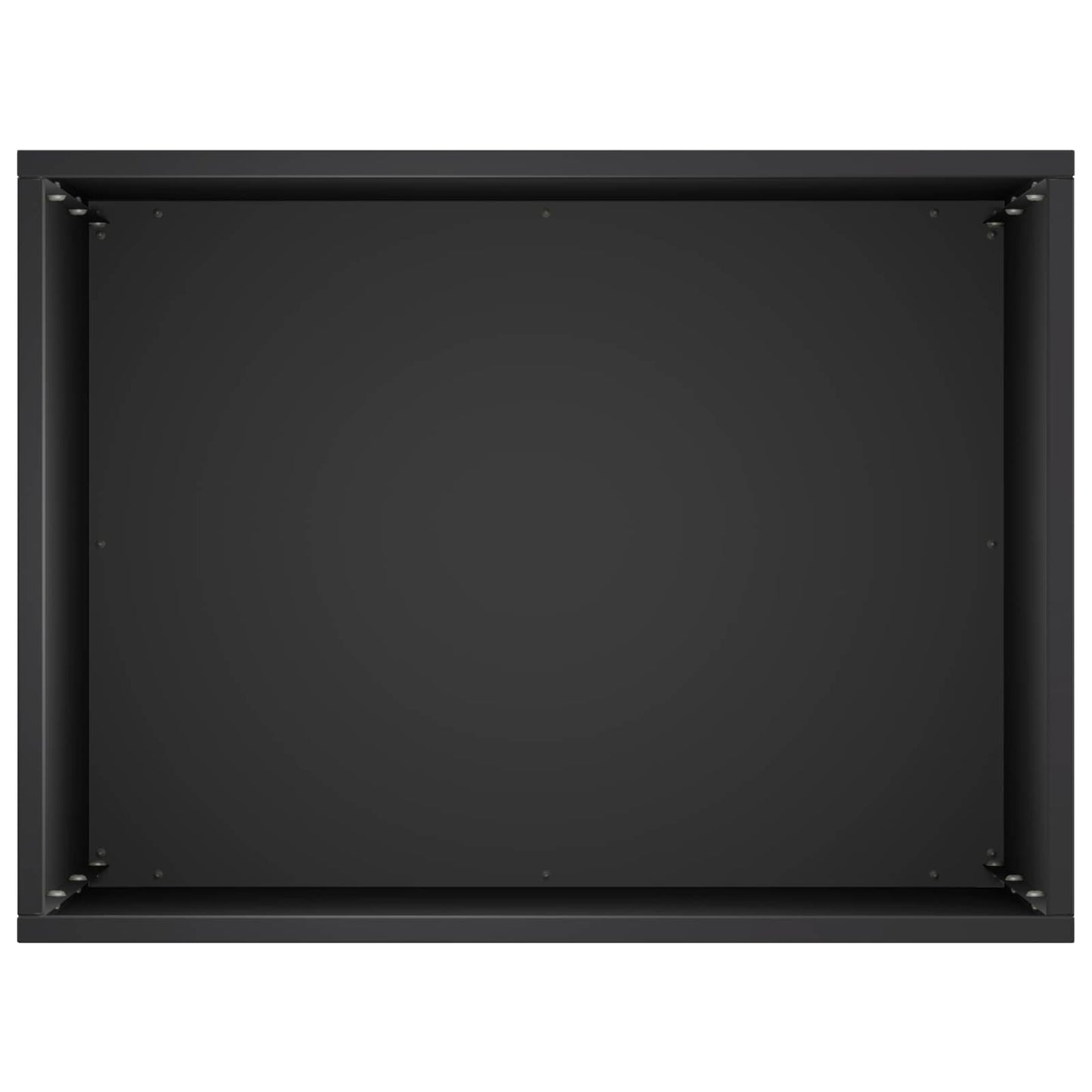vidaXL Garden Planter 2 pcs Black 40 x 30 x 50 cm Cold-rolled Steel 5
