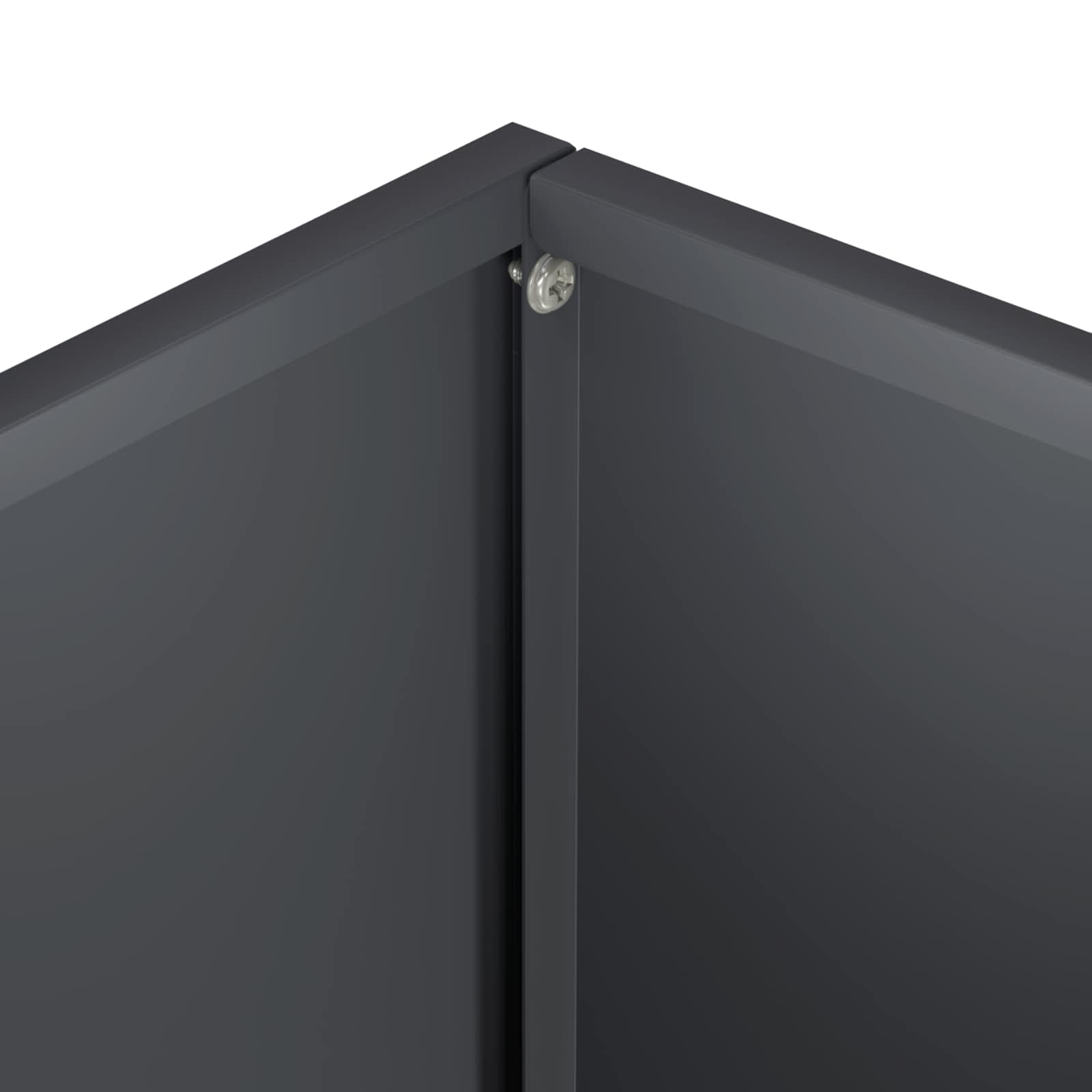 vidaXL Garden Planter 2 pcs Anthracite 40 x 30 x 50 cm 6