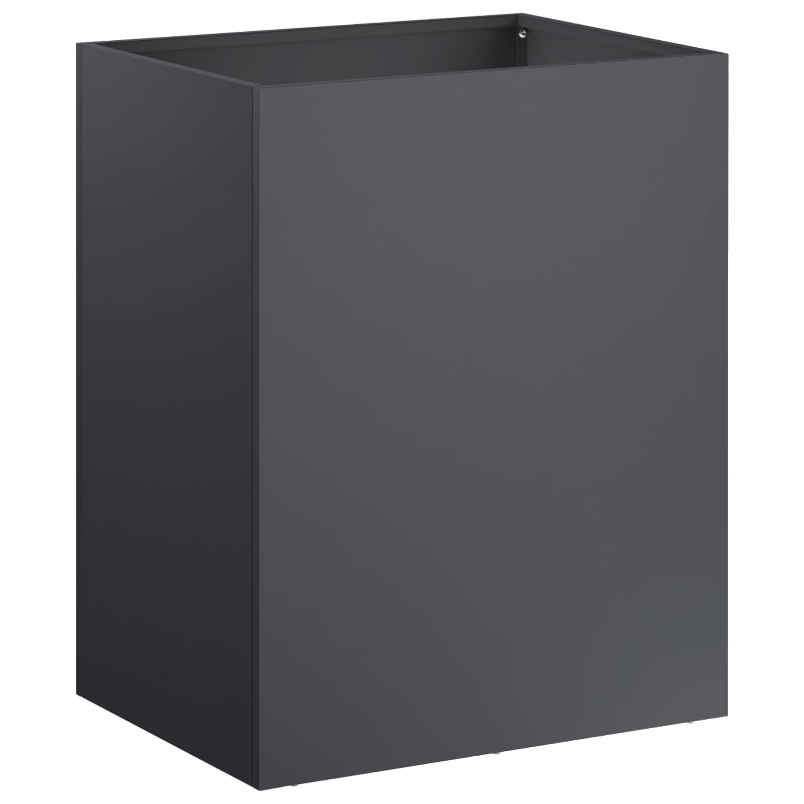 vidaXL Garden Planter 2 pcs Anthracite 40 x 30 x 50 cm 3
