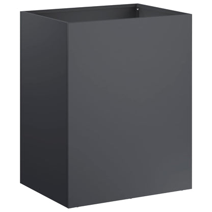 vidaXL Garden Planter 2 pcs Anthracite 40 x 30 x 50 cm 3