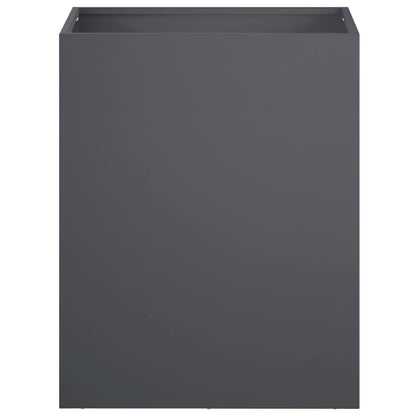 vidaXL Garden Planter 2 pcs Anthracite 40 x 30 x 50 cm 4
