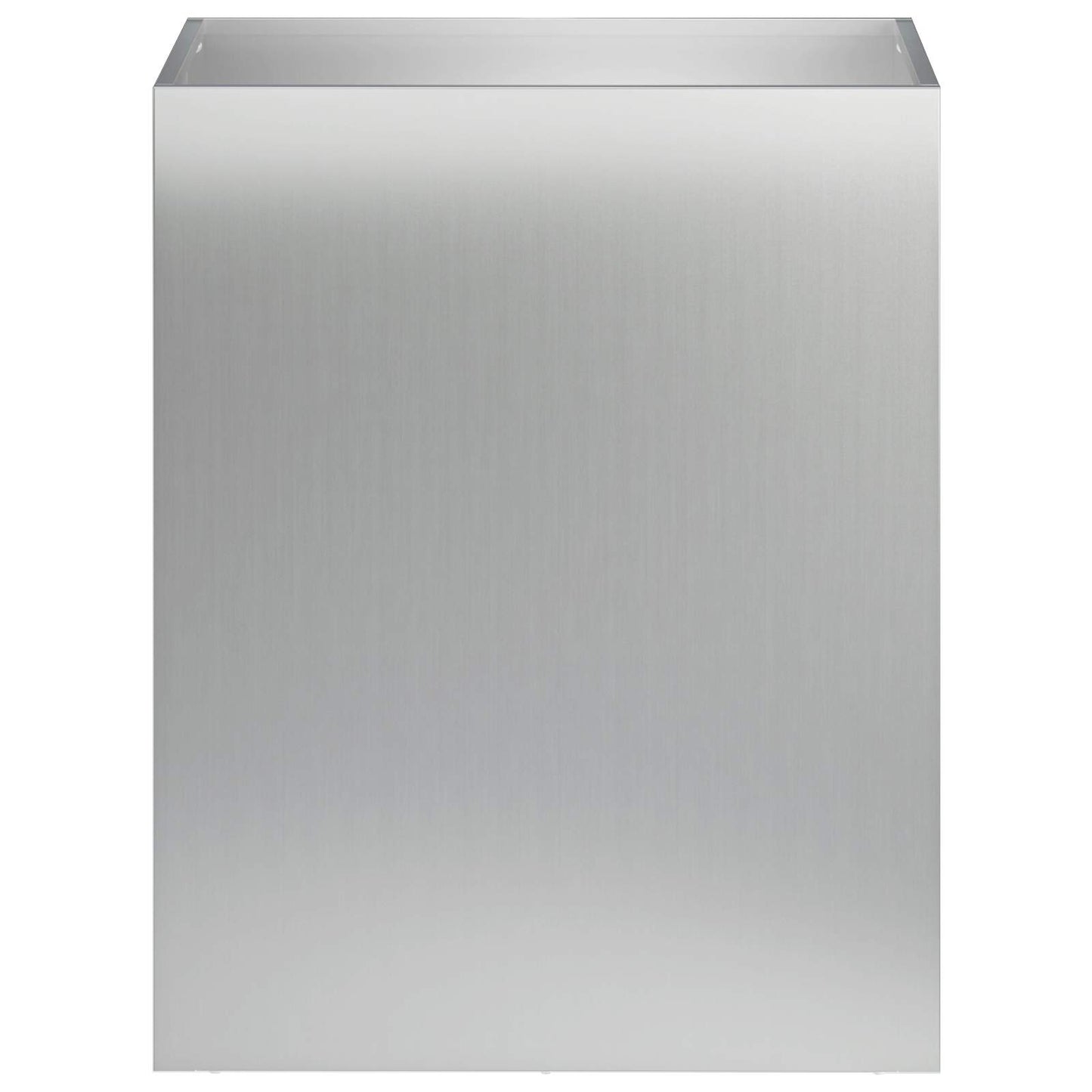 vidaXL Garden Planter 2 pcs Silver 40 x 30 x 50 cm Galvanised Steel 4