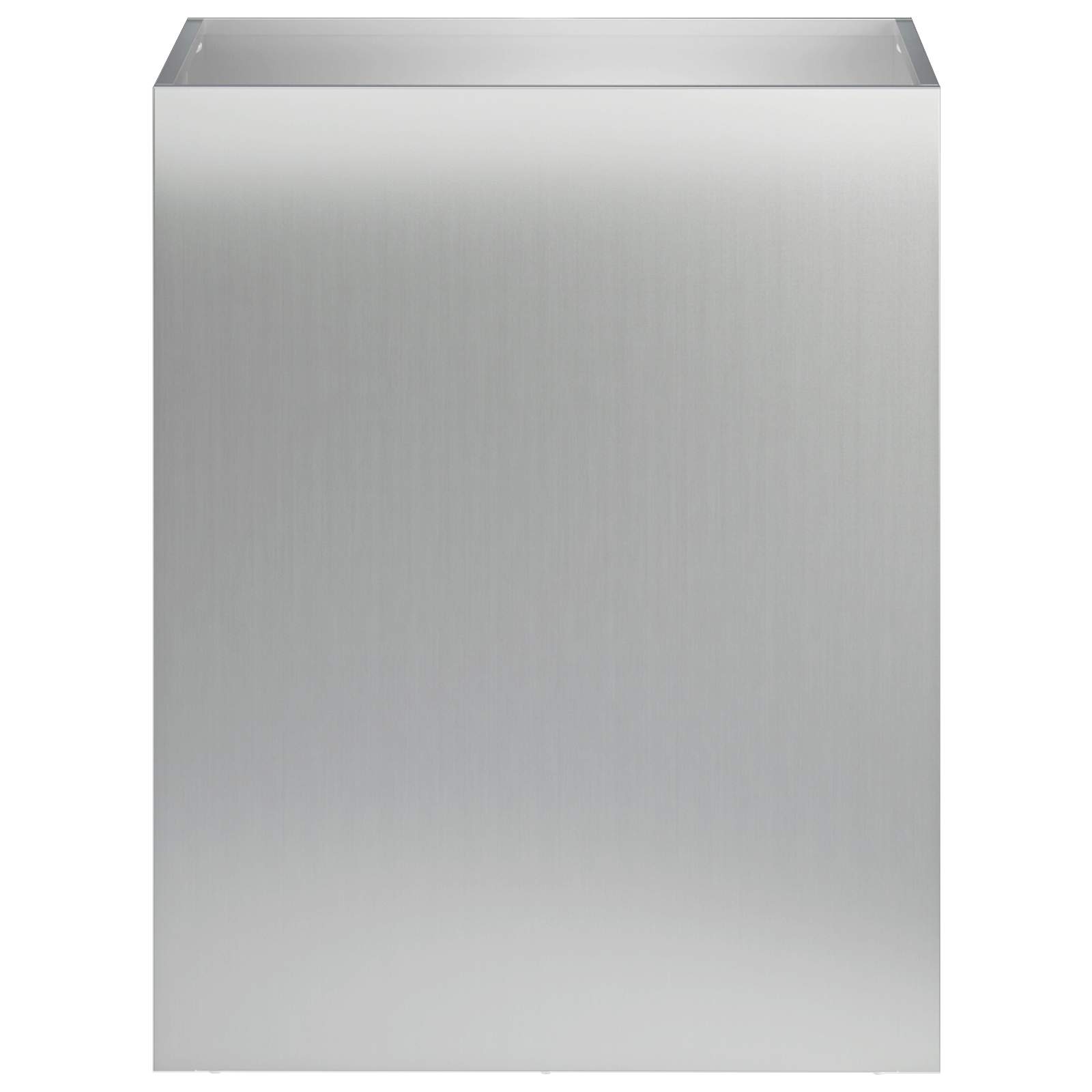 vidaXL Garden Planter 2 pcs Silver 40 x 30 x 50 cm Galvanised Steel 4