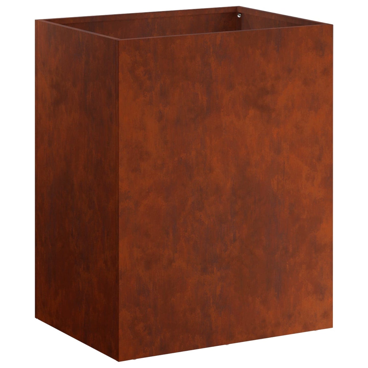 vidaXL Garden Planter 2 pcs Rusty 40 x 30 x 50 cm Weathering Steel 4