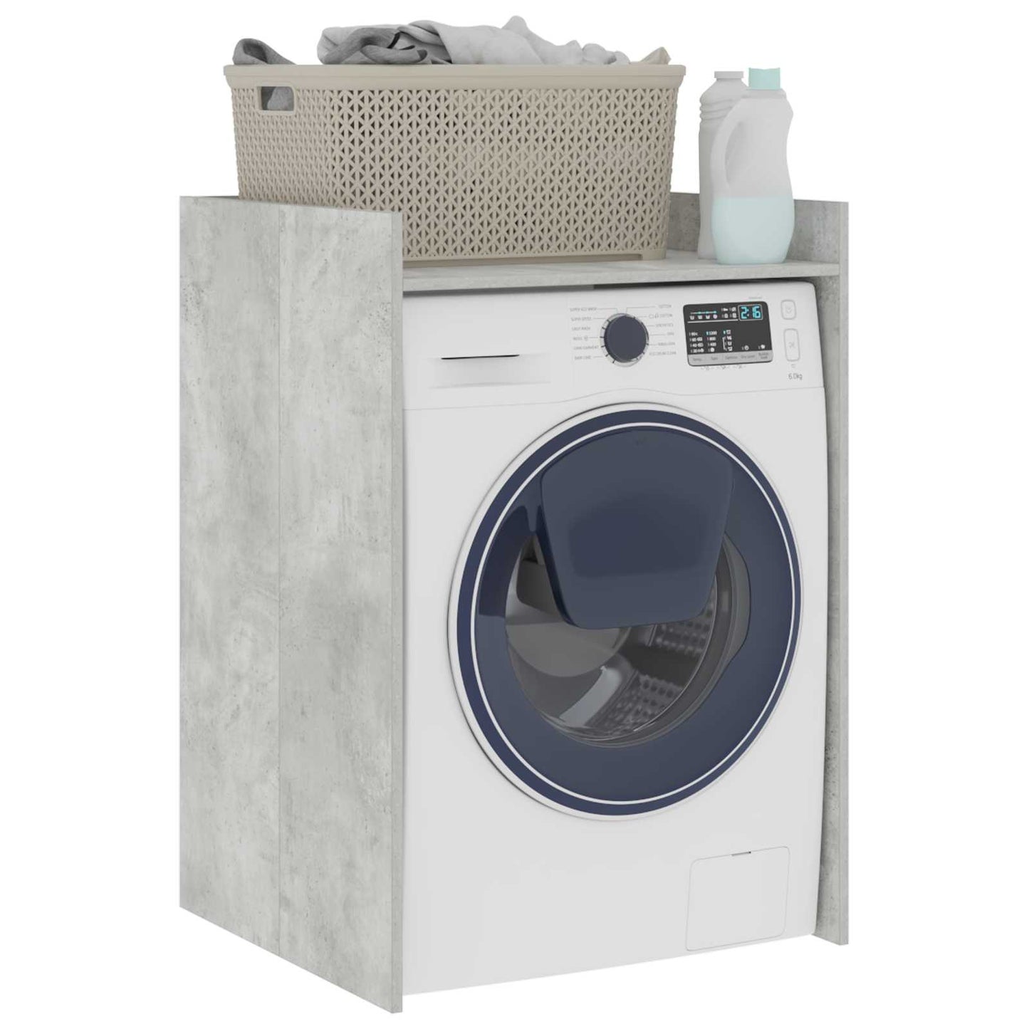 vidaXL Wash Machine Cabinet Concerte 67.5 x 62 x 97 cm Engineered wood 3