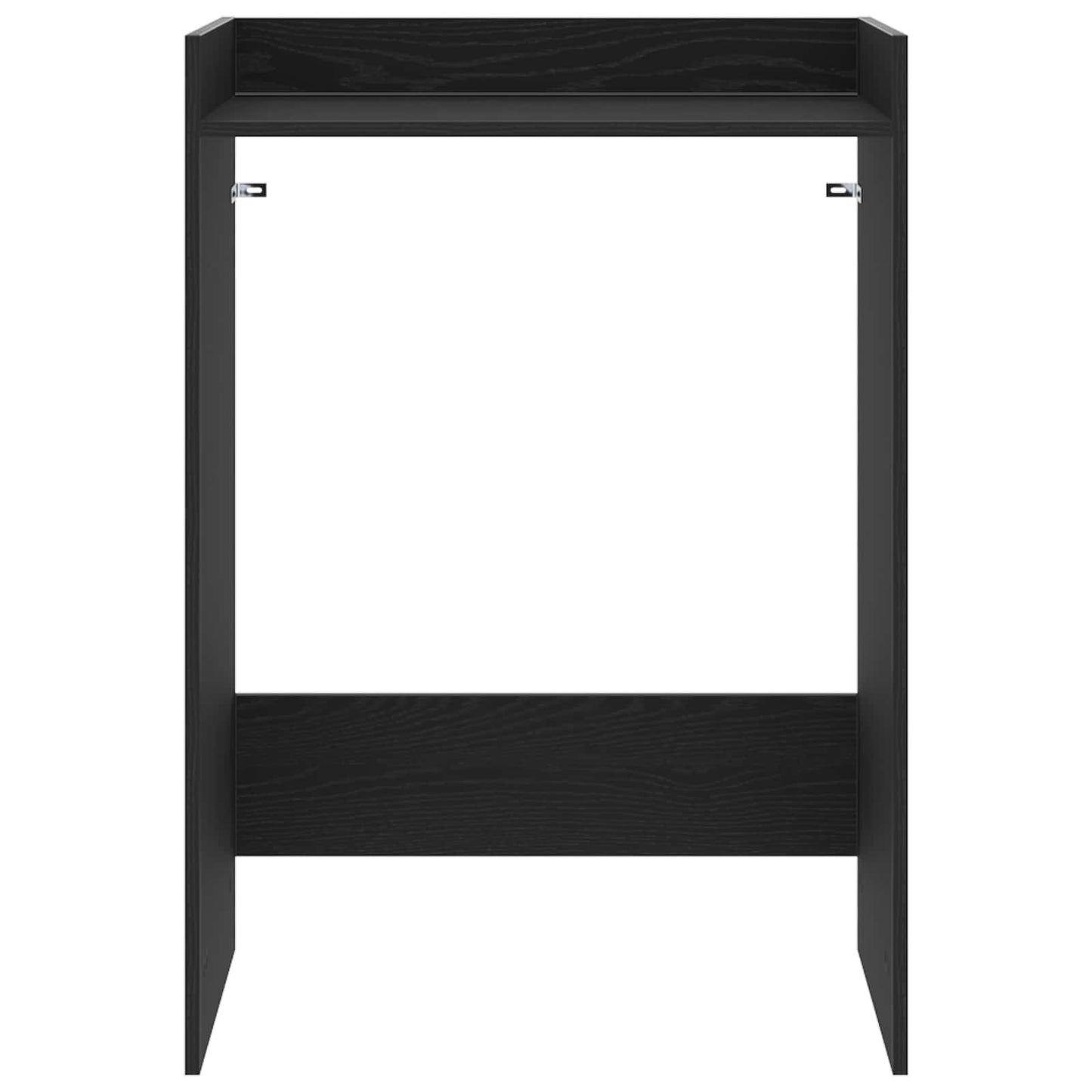vidaXL Wash Machine Cabinet with Storage Black Oak 67.5 x 48 x 97 cm 5