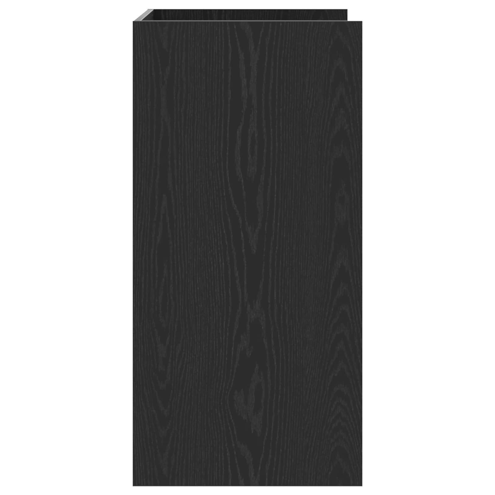 vidaXL Wash Machine Cabinet with Storage Black Oak 67.5 x 48 x 97 cm 6
