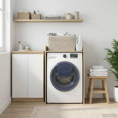 vidaXL Wash Machine Cabinet Sonoma 67.5 x 48 x 97 cm Engineered wood 1