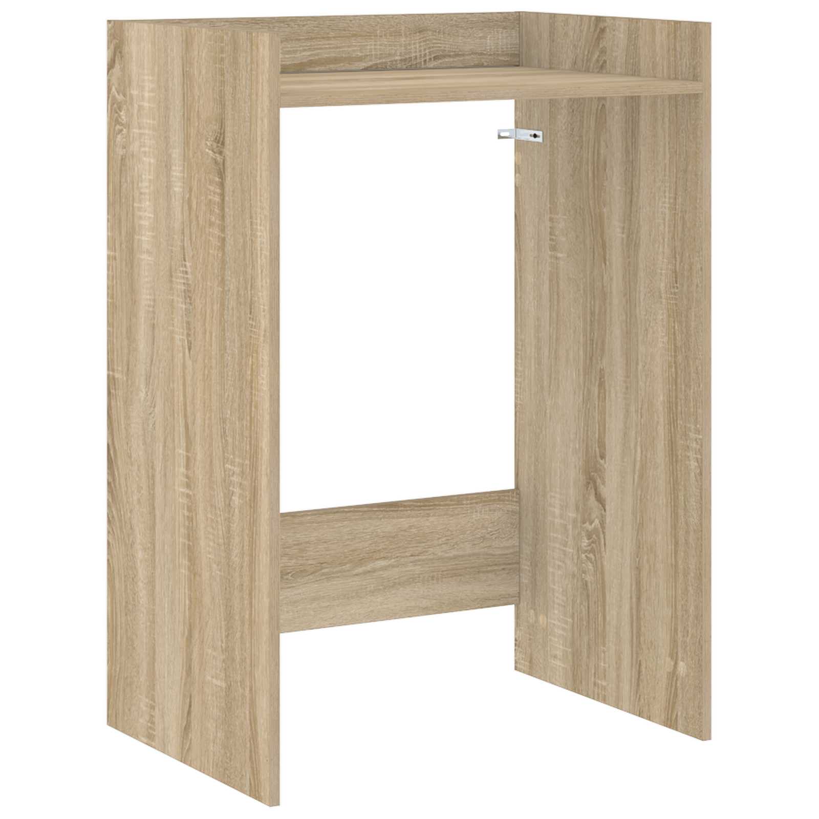 vidaXL Wash Machine Cabinet Sonoma 67.5 x 48 x 97 cm Engineered wood 2