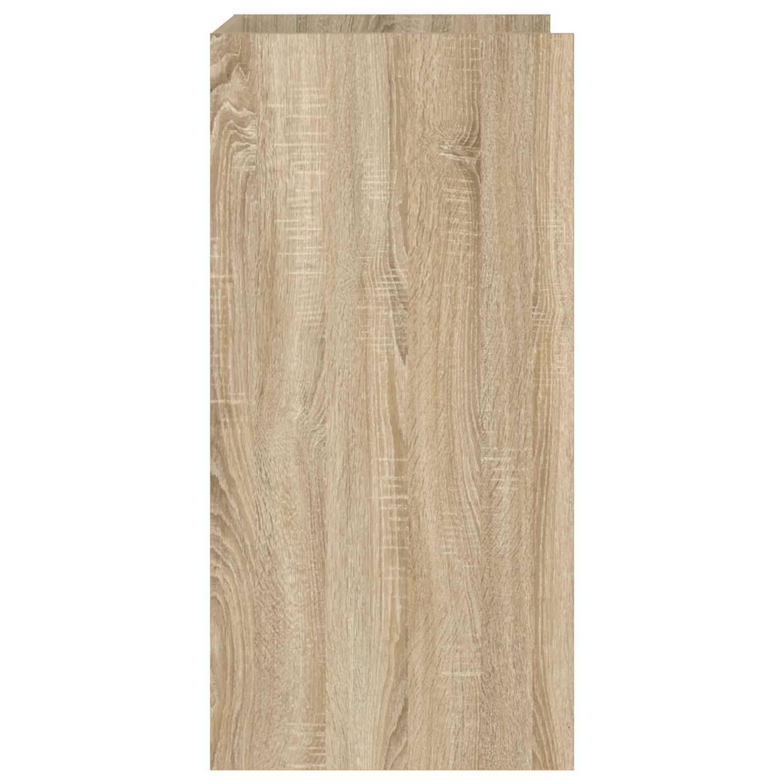 vidaXL Wash Machine Cabinet Sonoma 67.5 x 48 x 97 cm Engineered wood 6