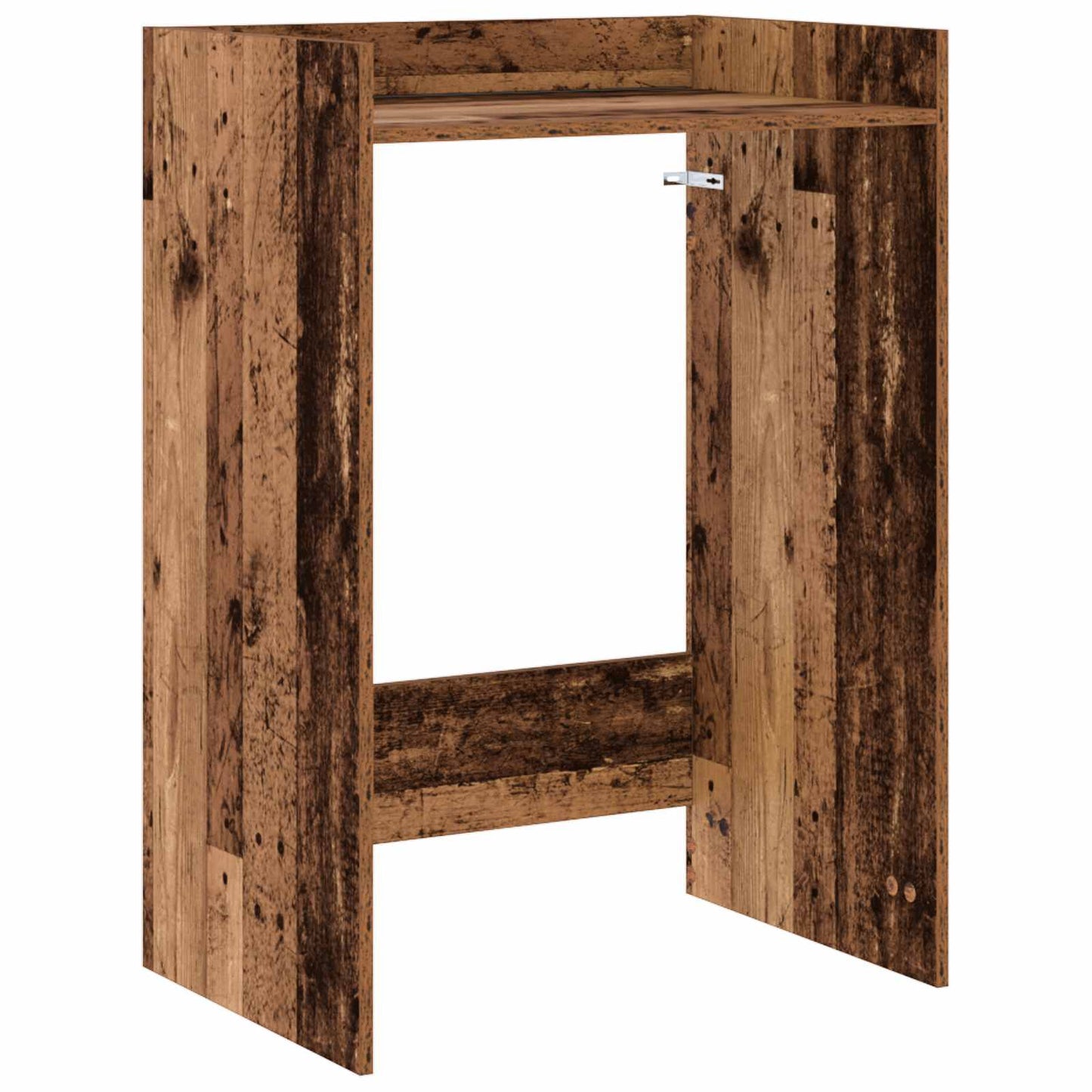 vidaXL Wash Machine Cabinet Old Wood 67.5 x 48 x 97 cm Engineered wood 2