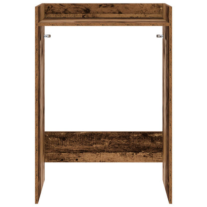 vidaXL Wash Machine Cabinet Old Wood 67.5 x 48 x 97 cm Engineered wood 5