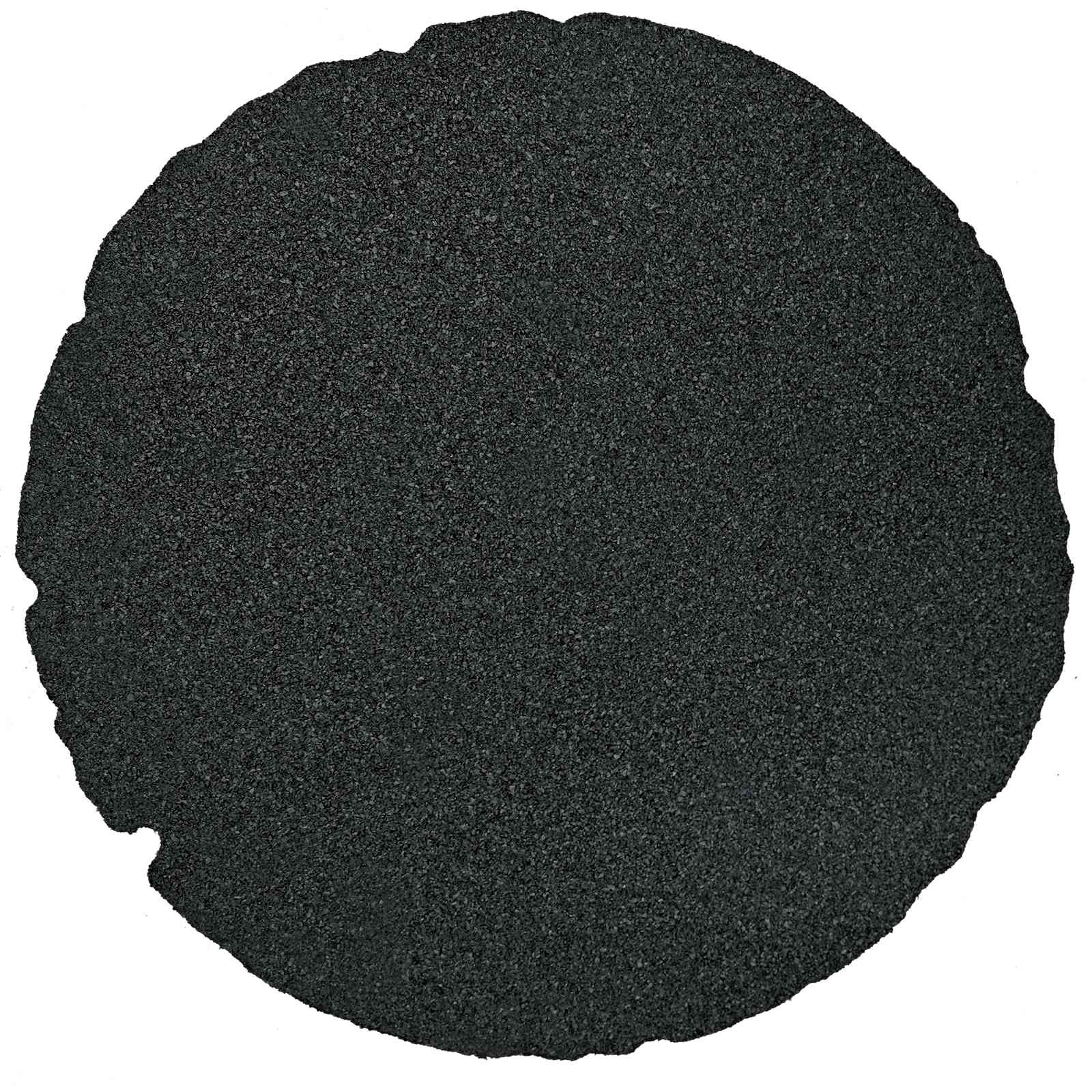 vidaXL Stepping Stone 6 pcs Black Ø 45 x 1.8 cm Rubber 5