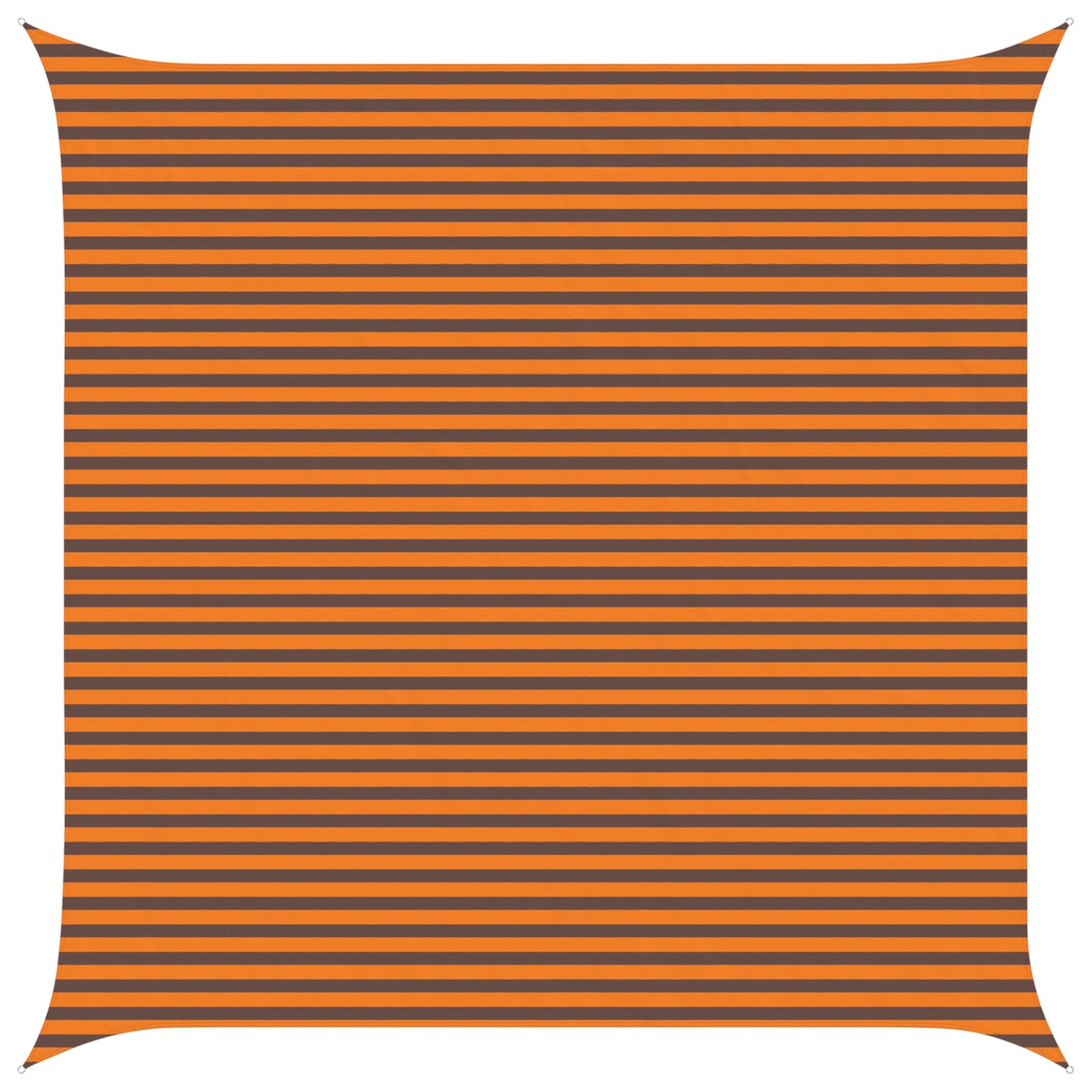 vidaXL Sun Shade Sail 5 x 5 m 100% Polyester Oxford Square 2