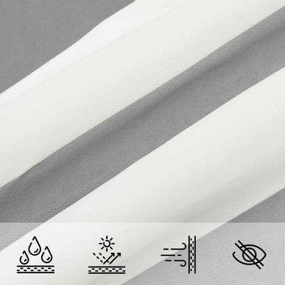 vidaXL Sun Shade Sail 5 x 5 m 100% Polyester Oxford Square 6